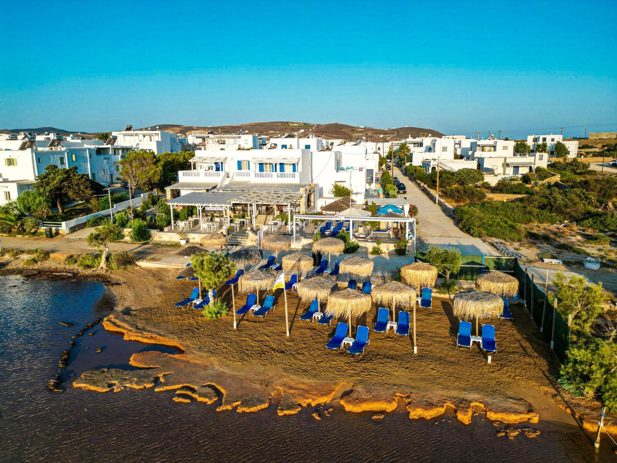 Theologos Beach Antiparos ciudad Exterior foto